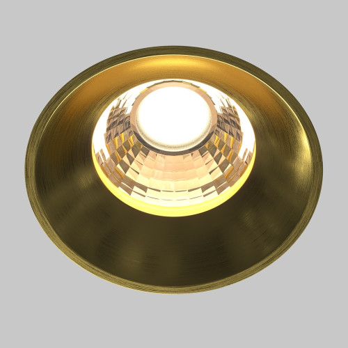 
                    Встраиваемый светодиодный светильник Maytoni Round DL058-12W3K-TRS-BS        
    
