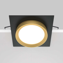 Встраиваемый светильник Maytoni Hoop DL086-GX53-SQ-BG