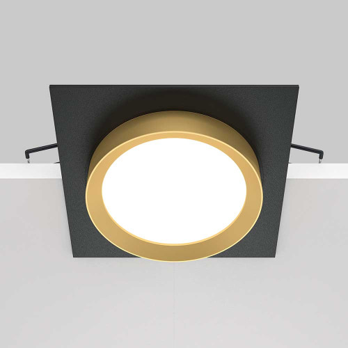 
                    Встраиваемый светильник Maytoni Hoop DL086-GX53-SQ-BG        
    