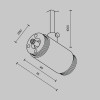 
                    Аксессуар Maytoni Technical CA013IC-P-B        
    