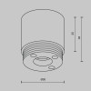 
                    Аксессуар Maytoni Technical CA021EC-B        
    