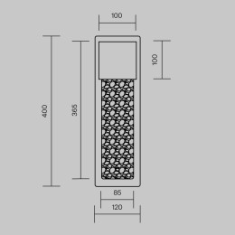 Бра Maytoni MOD474WL-L20B3K
