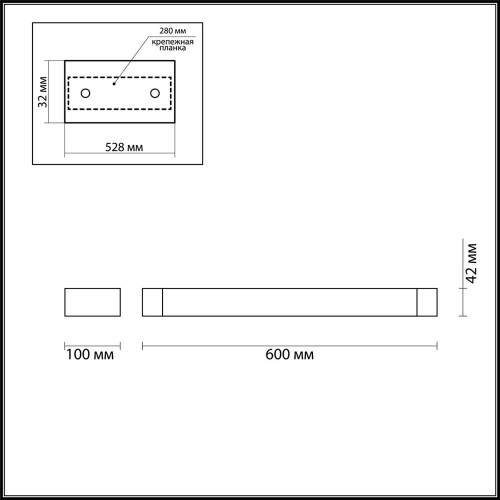 
                    Настенный светодиодный светильник Odeon Light Hightech Arno 3887/18WW        
    