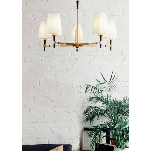 
                    Подвесная люстра Maytoni Zaragoza H001CL-05BS        
    