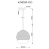 
                    Подвесной светильник Arte Lamp Jupiter Gold A7963SP-1GO        
    