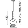 
                    Подвесной светильник Freya Focus FR5220PL-01CH3        
    