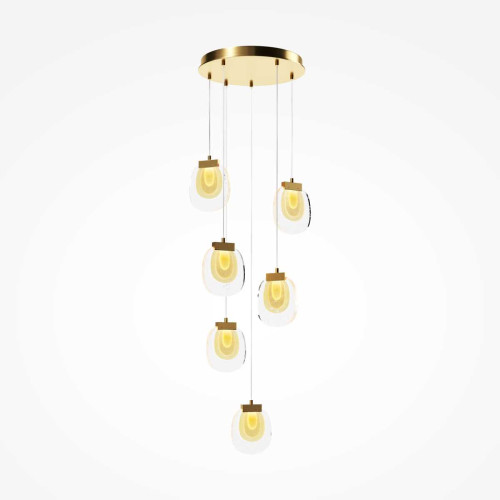 
                    Подвесной светодиодный светильник Maytoni Modern Biology MOD367PL-L18BBSK        
    