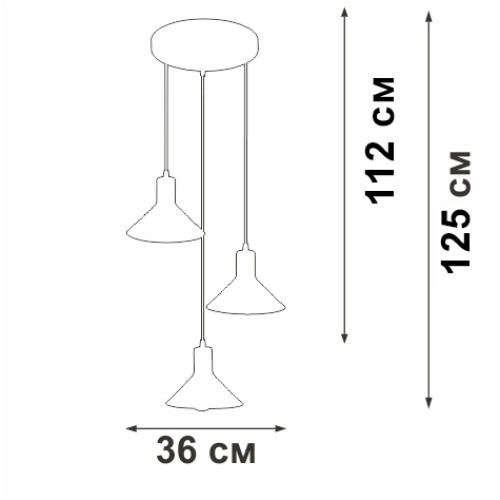 
                    Подвесной светильник Vitaluce V4785-0/3S        
    