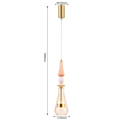 
                    Подвесной светодиодный светильник Favourite Dolci 4464-1P        
    