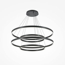 Подвесной светодиодный светильник Maytoni Rim MOD058PL-L174BK
