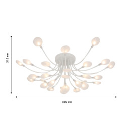 Потолочная люстра F-Promo Skein 4198-28C