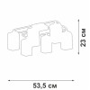 
                    Потолочная люстра Vitaluce V3092-1/6PL        
    