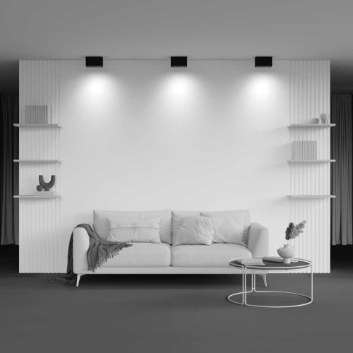 
                    Потолочный светильник Maytoni Technical Atom C017CL-02B        
    