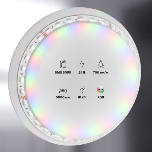 
                    Светодиодная лента Maytoni Led strip 21W/m 5050SMD RGB 5M 20037        
    