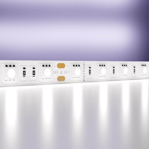 
                    Светодиодная лента Maytoni Technical 14,4W/m 60LED/m 5050SMD 5M холодный белый 10170        
    