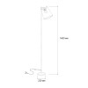 
                                            Торшер Escada Hall Chrome/Grey 10185/T Grey                    
                