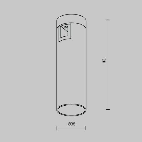 
                    Трековый светодиодный светильник Maytoni Technical Flarity Focus Led TR143-1-5W3K-W-B        
    
