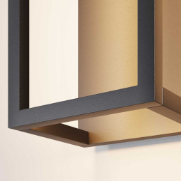 Уличный настенный светильник Maytoni Outdoor Frame O527WL-L12B3K