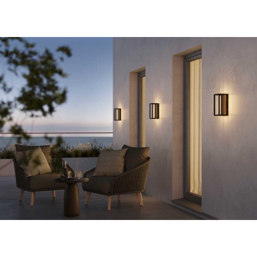 
                    Уличный настенный светильник Maytoni Outdoor Frame O527WL-L12B3K        
    