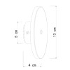 
                    Уличный настенный светодиодный светильник Arte Lamp Nimbo A4506AL-1BK        
    