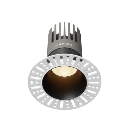 Встраиваемый светильник Maytoni Technical DL122-15W-3K-TRS-B