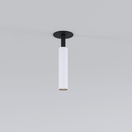Встраиваемый светодиодный спот Elektrostandard Diffe 25027/Led белый/черный a058216