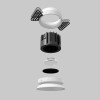 
                    Встраиваемый светодиодный светильник Maytoni Round DL058-12W3K-TRS-W        
    