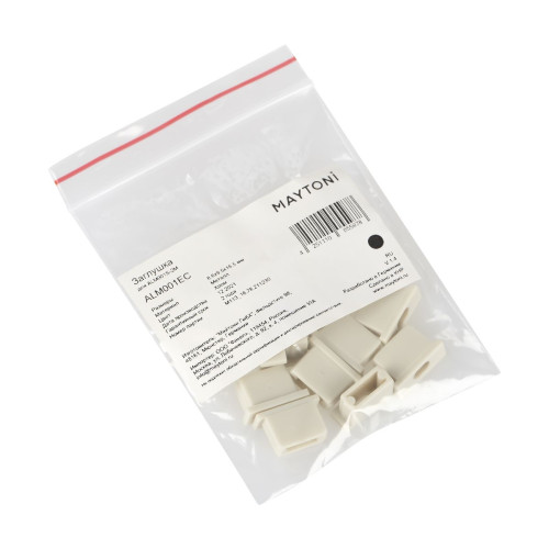 
                    Заглушка Maytoni Technical для профиля ALM001S (10 шт) ALM001EC        
    
