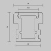 
                    Алюминиевый профиль встраиваемый Maytoni Led Strip 636016        
    