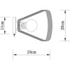 
                    Бра Arte Lamp Maasym A7044AP-1BK        
    