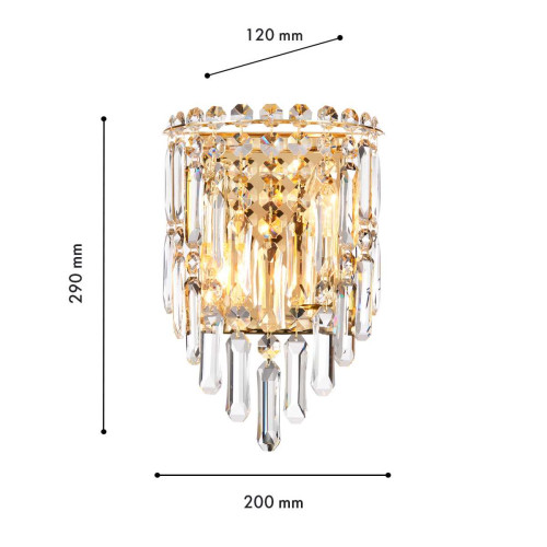 
                    Бра Favourite Diadem 4724-2W        
    