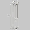 
                    Ландшафтный светильник Maytoni Outdoor O470FL-L20GF3K        
    
