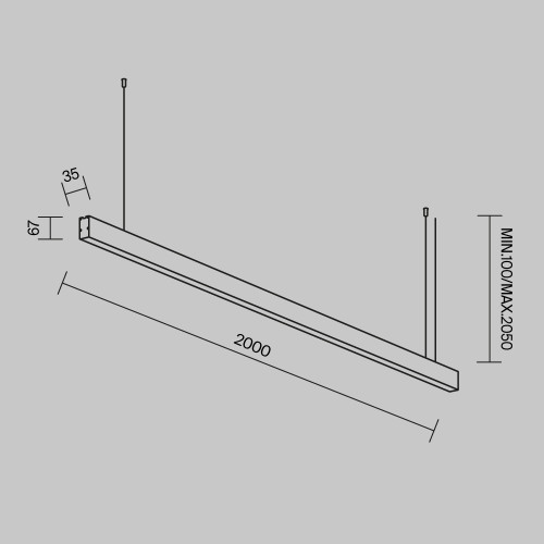 
                    Линейный светильник Maytoni Technical LL312047        
    
