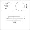 
                    Настенный светодиодный светильник Odeon Light Hightech Travertino 6625/15WL        
    