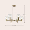 
                    Подвесная люстра Maytoni Vision MOD411PL-06G        
    