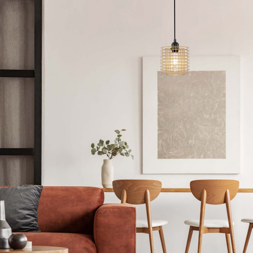 
                                            Подвесной светильник Escada Grid 10190/1S Gold                    
                