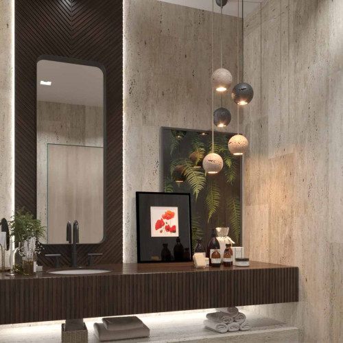 
                    Подвесной светильник Odeon Light Hightech Travertino 6626/1L        
    