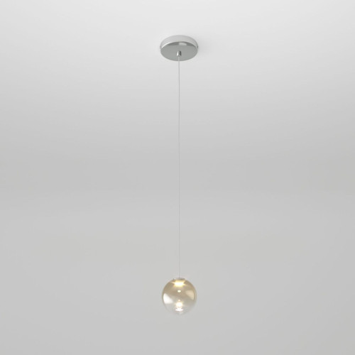 
                    Подвесной светодиодный светильник Eurosvet Wonder 50234/1 Led янтарный        
    