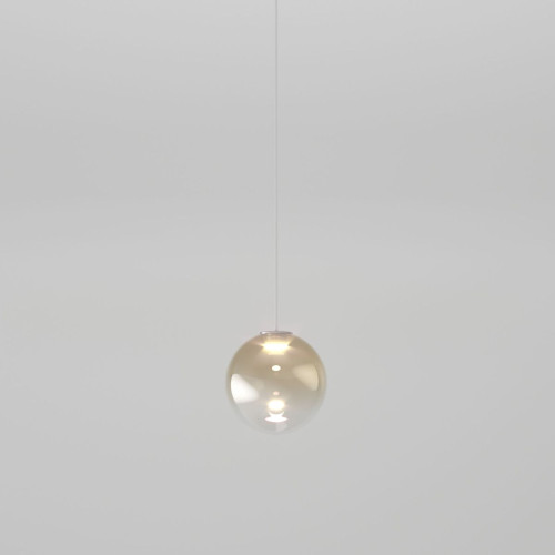 
                    Подвесной светодиодный светильник Eurosvet Wonder 50234/1 Led янтарный        
    
