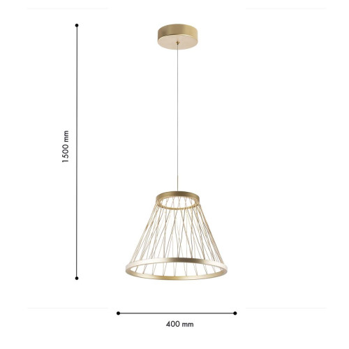 
                    Подвесной светодиодный светильник Favourite Fibra 4634-4P        
    