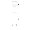 
                    Подвесной светодиодный светильник Maytoni Technical Focus Led P071PL-L12W4K        
    