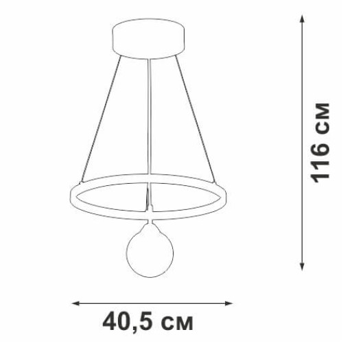 
                    Подвесной светодиодный светильник Vitaluce V4680-0/2S        
    