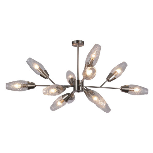 
                                            Потолочная люстра Escada Desire 10165/12PL Nickel                    
                