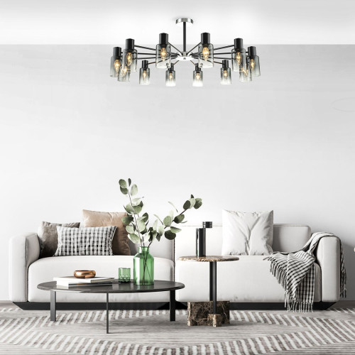 
                                            Потолочная люстра Escada Diversity 2120/12P Black                    
                