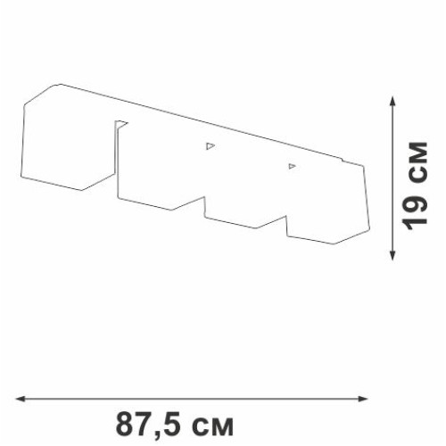 
                    Потолочная люстра Vitaluce V2879-1/4PL        
    