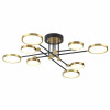 
                    Потолочная светодиодная люстра Odeon Light Midcent Denzel 4320/75CL        
    