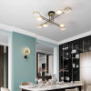
                    Потолочная светодиодная люстра Odeon Light Midcent Denzel 4320/75CL        
    