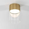 
                    Потолочный светодиодный светильник Elektrostandard Lumen 25047/LED 10W 4000К латунь/прозрачный a064707        
    