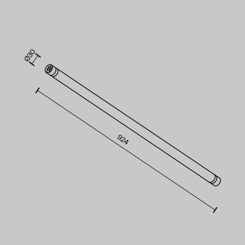 
                    Светильник Maytoni Technical C148CL-L900-13W3K-B        
    