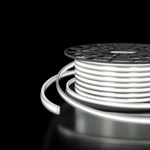 
                    Светодиодная влагозащищенная лента Elektrostandard 9,3W/m 288LED/m COB холодный белый 50M a068905        
    